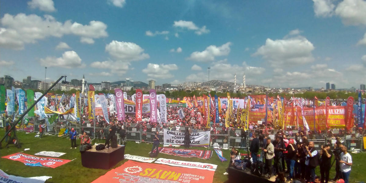 1 Mayıs Maltepe'de kutlandı